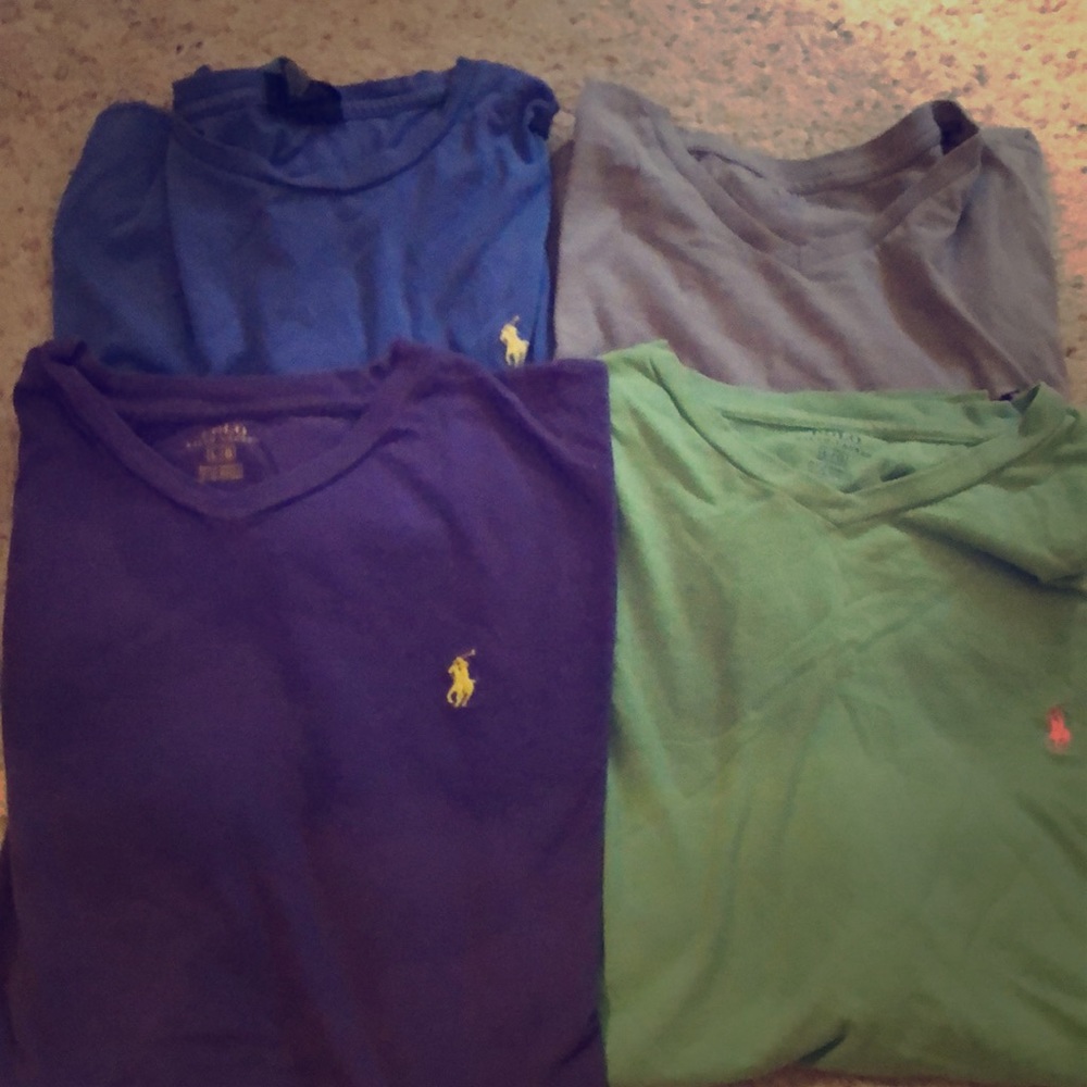 Lot of 4 Men’s polo tees.